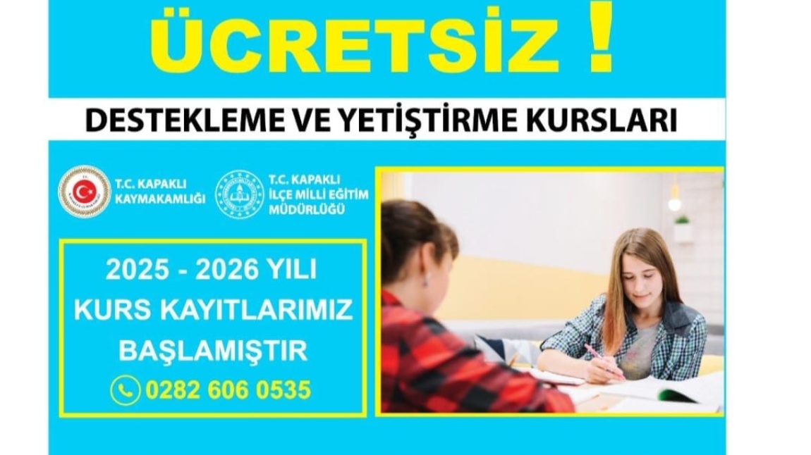 ÜNİVERSİTEYE HAZIRLIK KURSU BAŞVURALRI BAŞLADI!